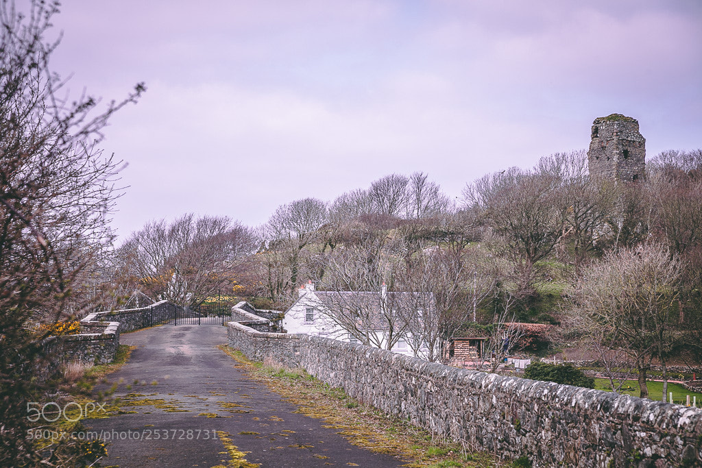 Canon EOS 5D Mark II sample photo. Ardstinchar castle photography