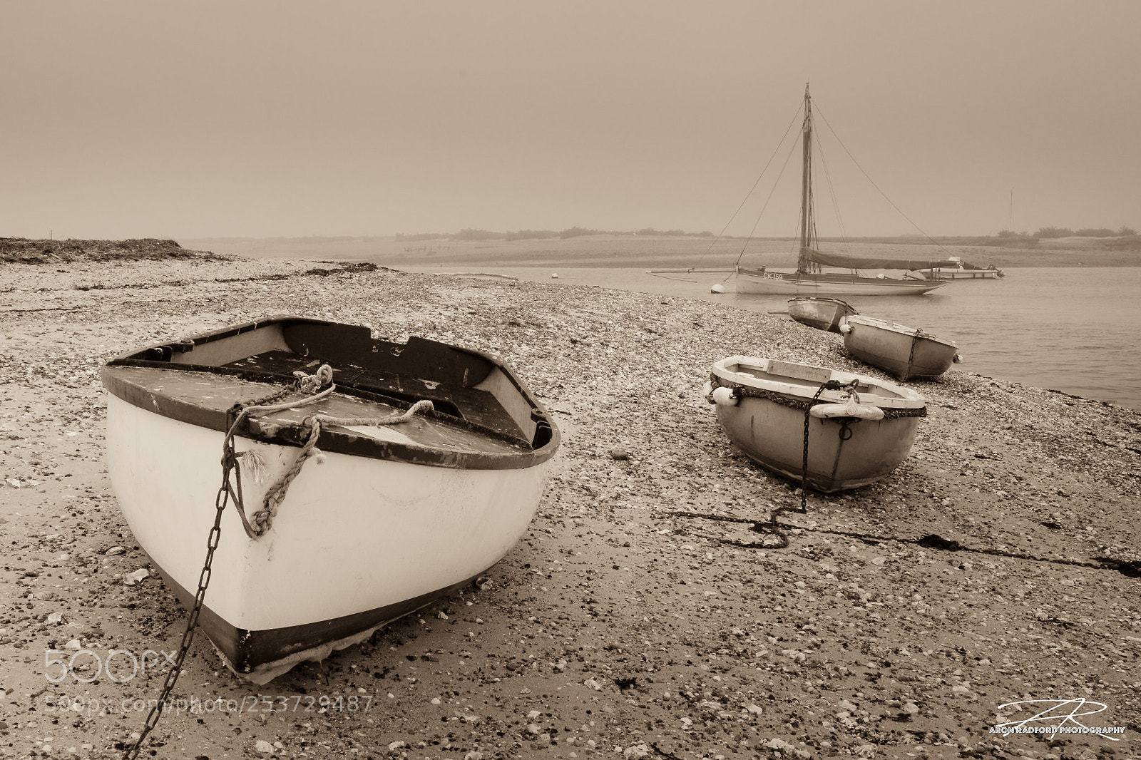 Nikon D7100 sample photo. West mersea misty morning photography