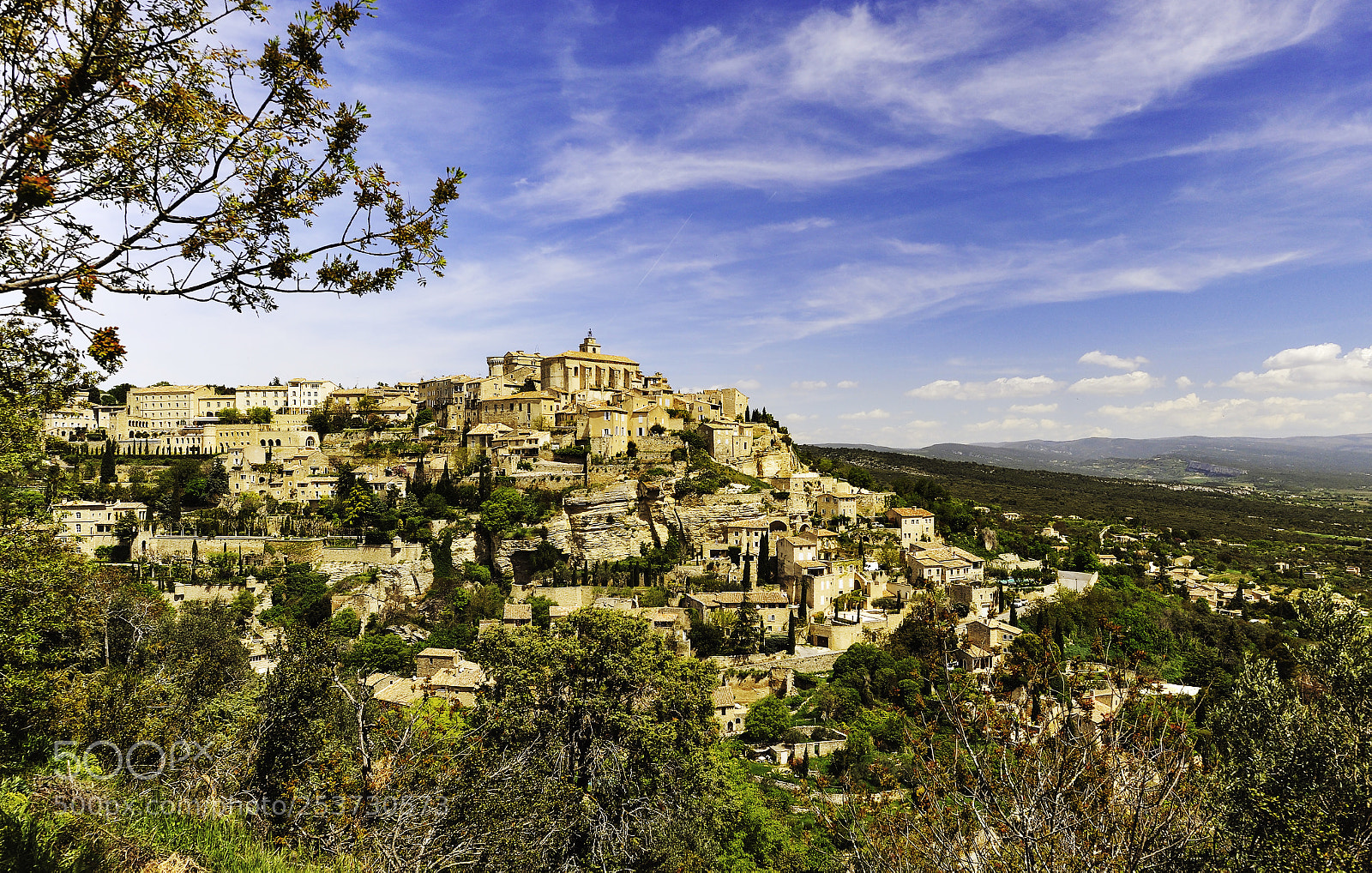 Nikon D700 sample photo. Gordes, france photography