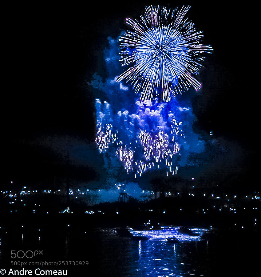 Nikon D4 sample photo. Fireworks photography