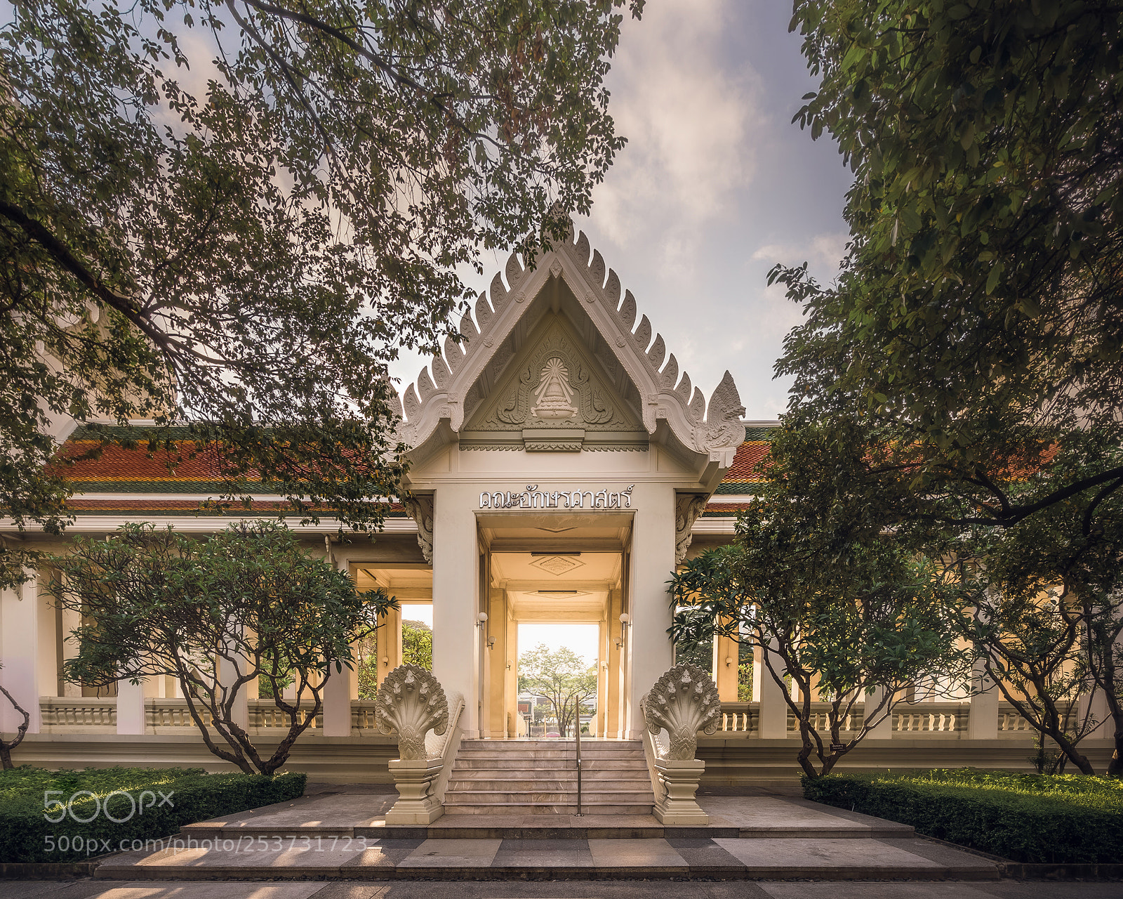 Sony a7 III sample photo. Landmark of chulalongkorn university photography