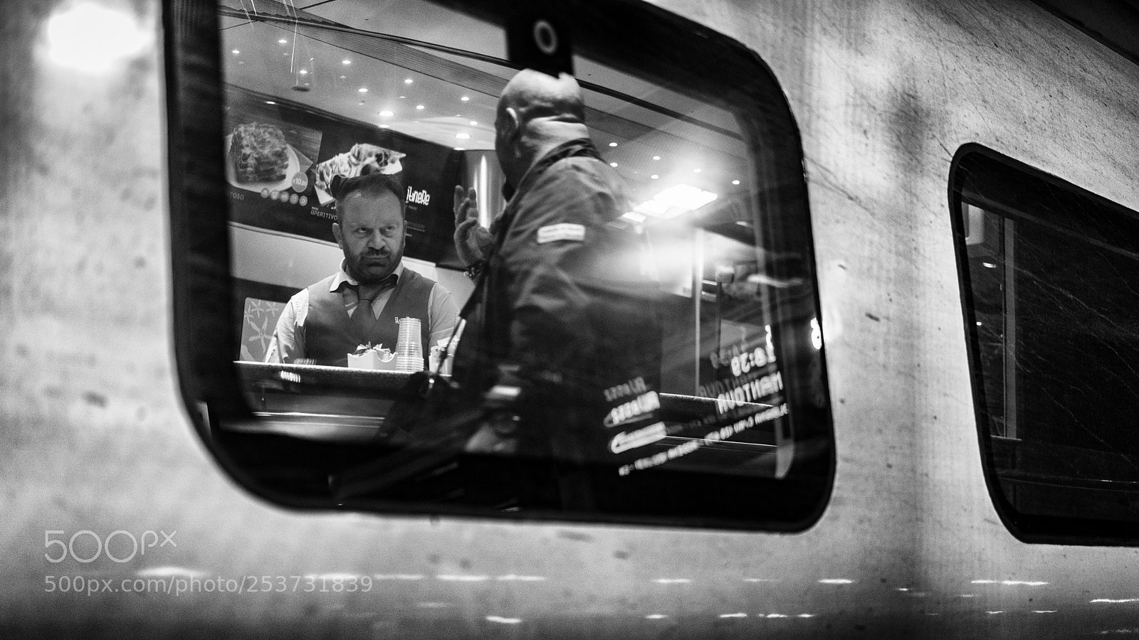 Sony a7R II sample photo. Window train #52 photography