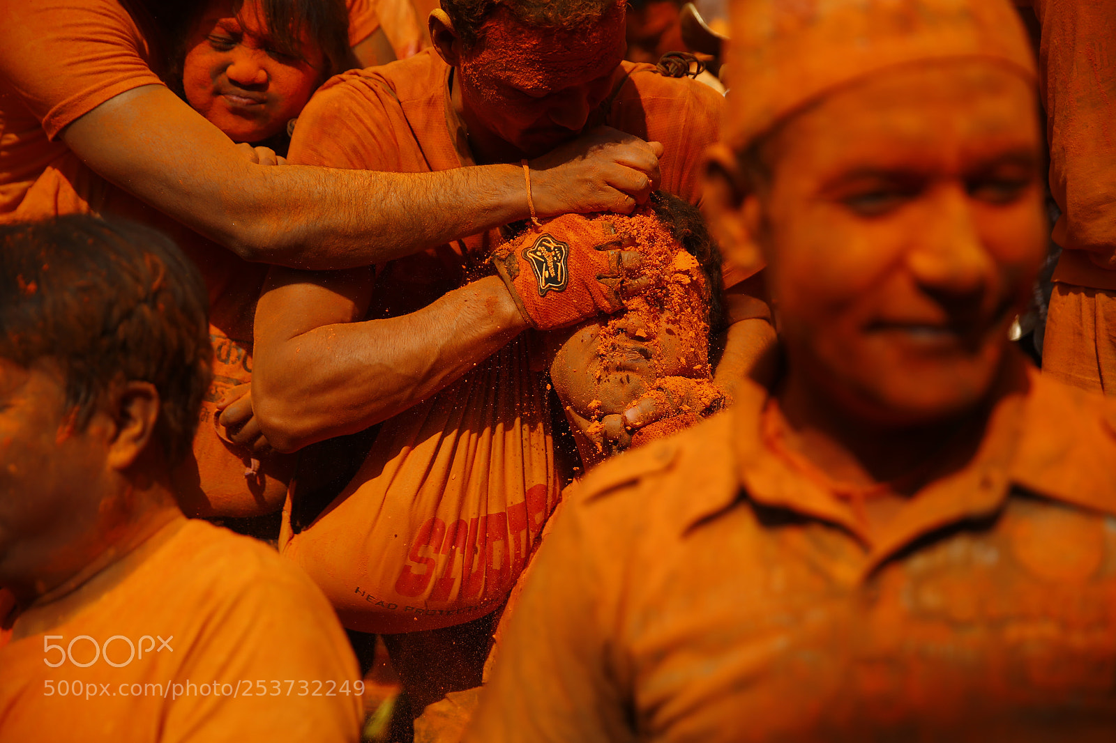 Canon EOS-1D X sample photo. Sindoor festival in nepal photography