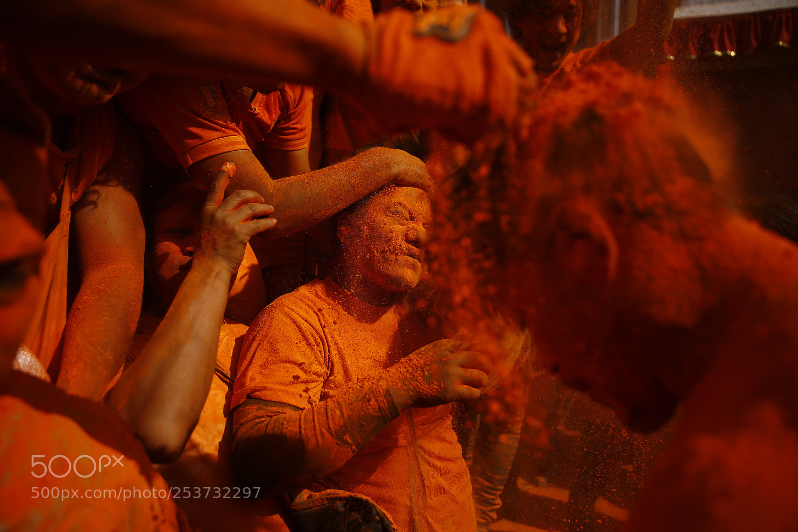 Canon EOS-1D X sample photo. Sindoor festival in nepal photography