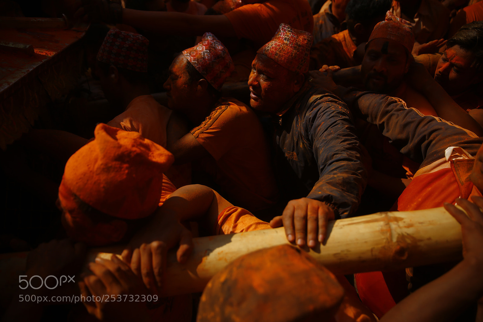 Canon EOS-1D X sample photo. Sindoor festival in nepal photography