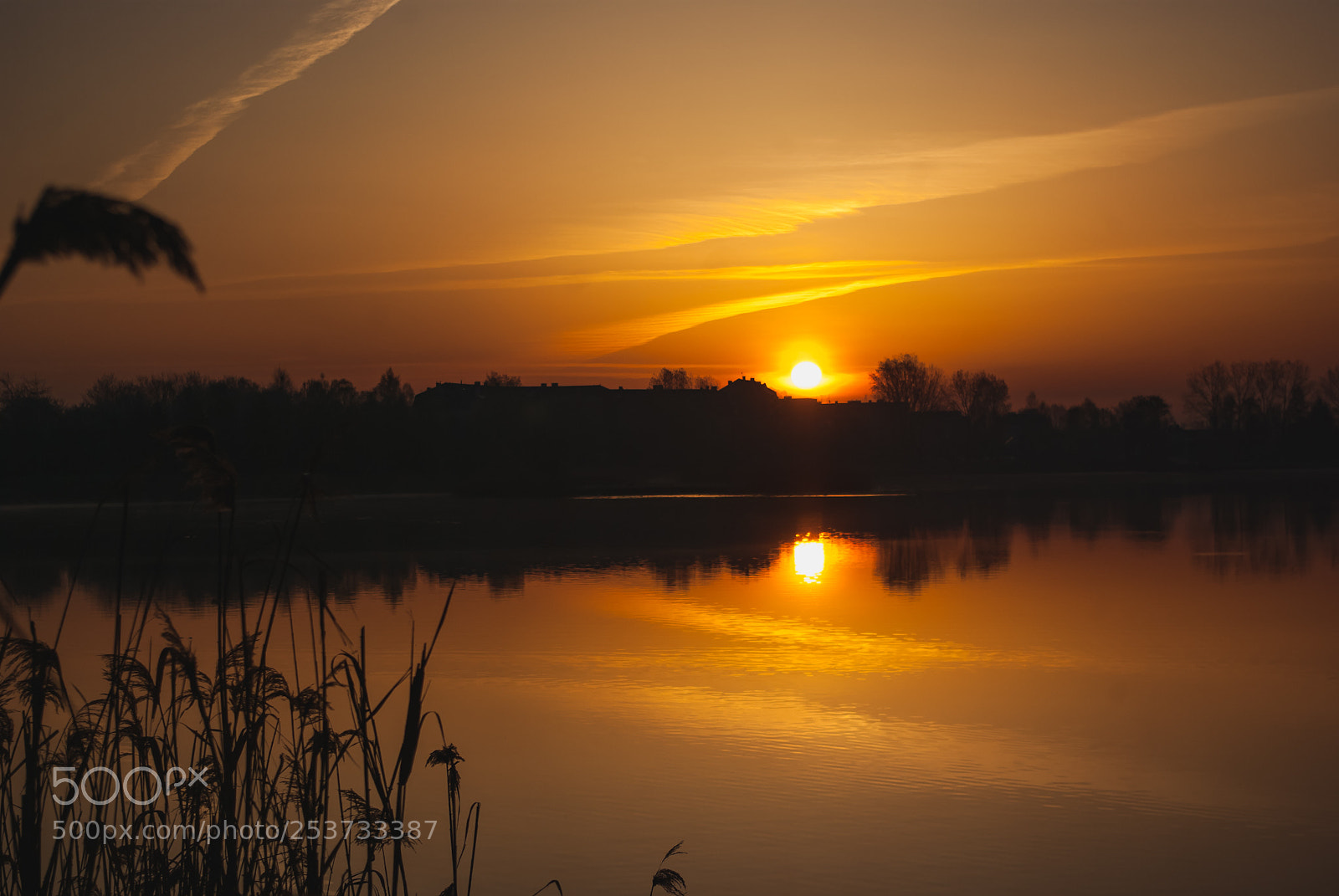 Pentax K10D sample photo. Sunrise photography