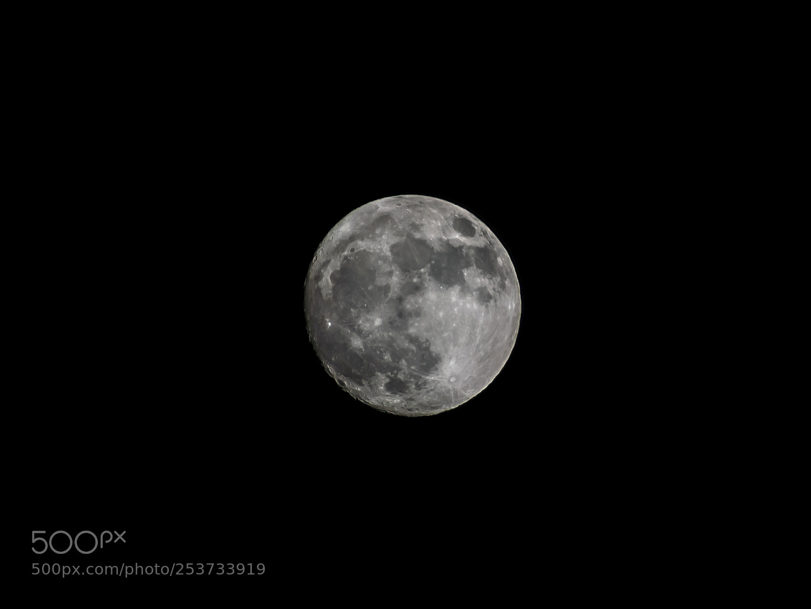 Nikon D3300 sample photo. Moon photography