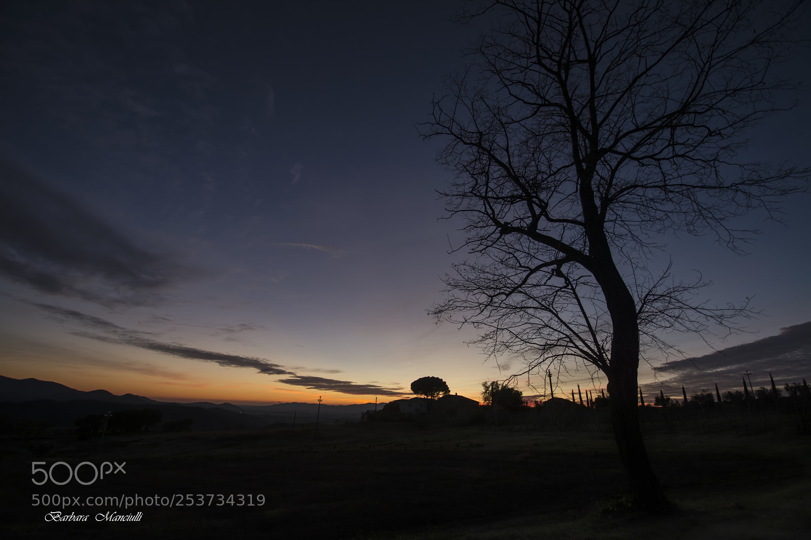 Nikon D7100 sample photo. Crepuscolo in maremma photography
