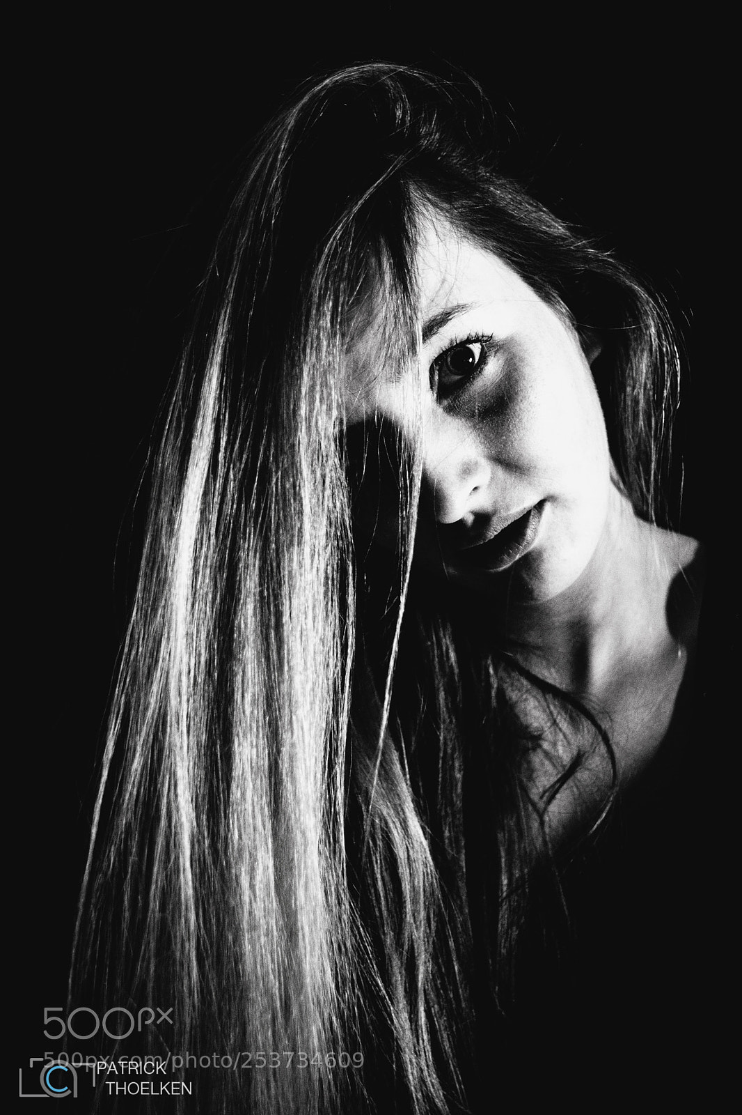 Nikon D7200 sample photo. Woman in black photography