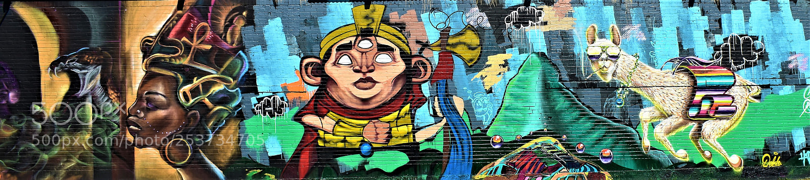 Nikon D3400 sample photo. Street art san antonio photography