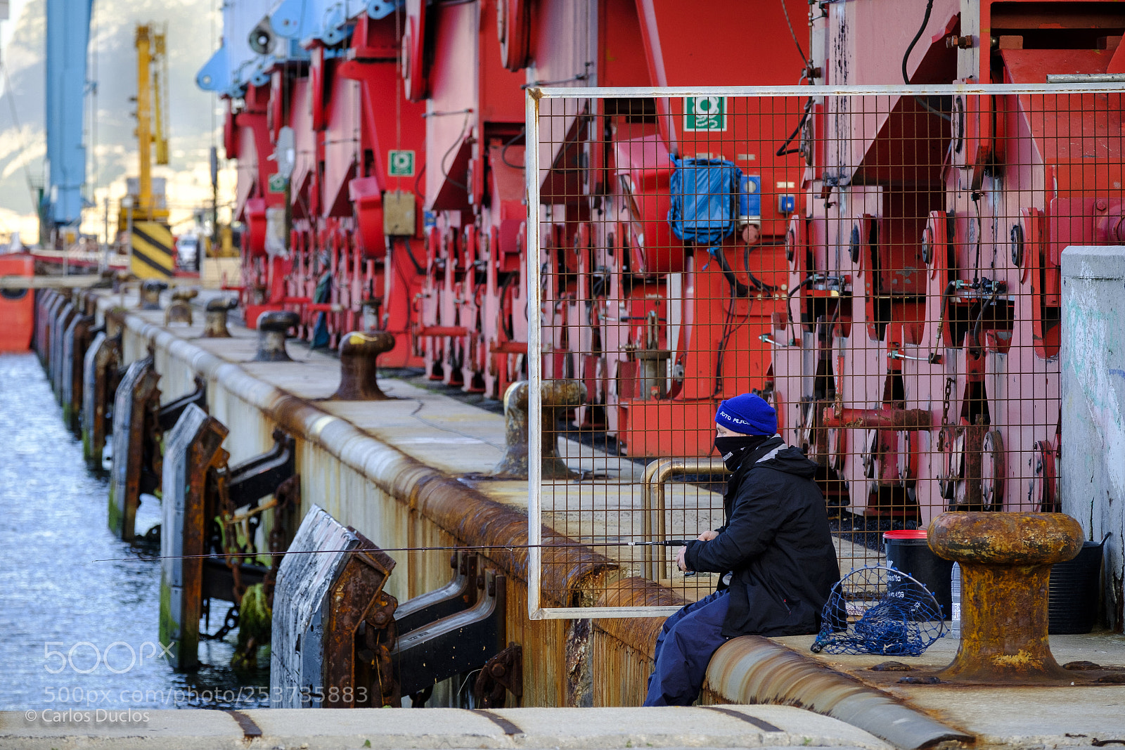Fujifilm X-T2 sample photo. Pesca portuaria 2 photography