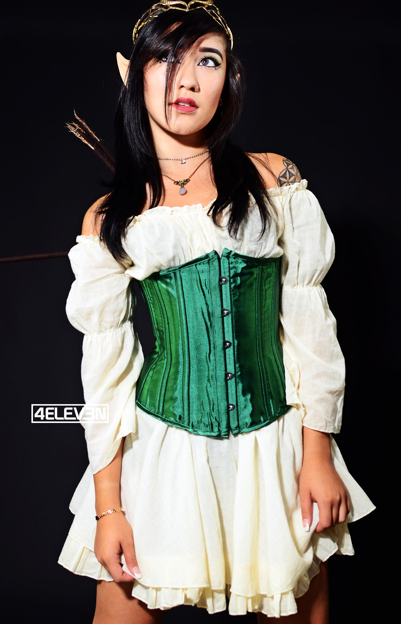 Nikon D7000 + Nikon AF-S DX Nikkor 35mm F1.8G sample photo. Elf cosplay with jackie photography