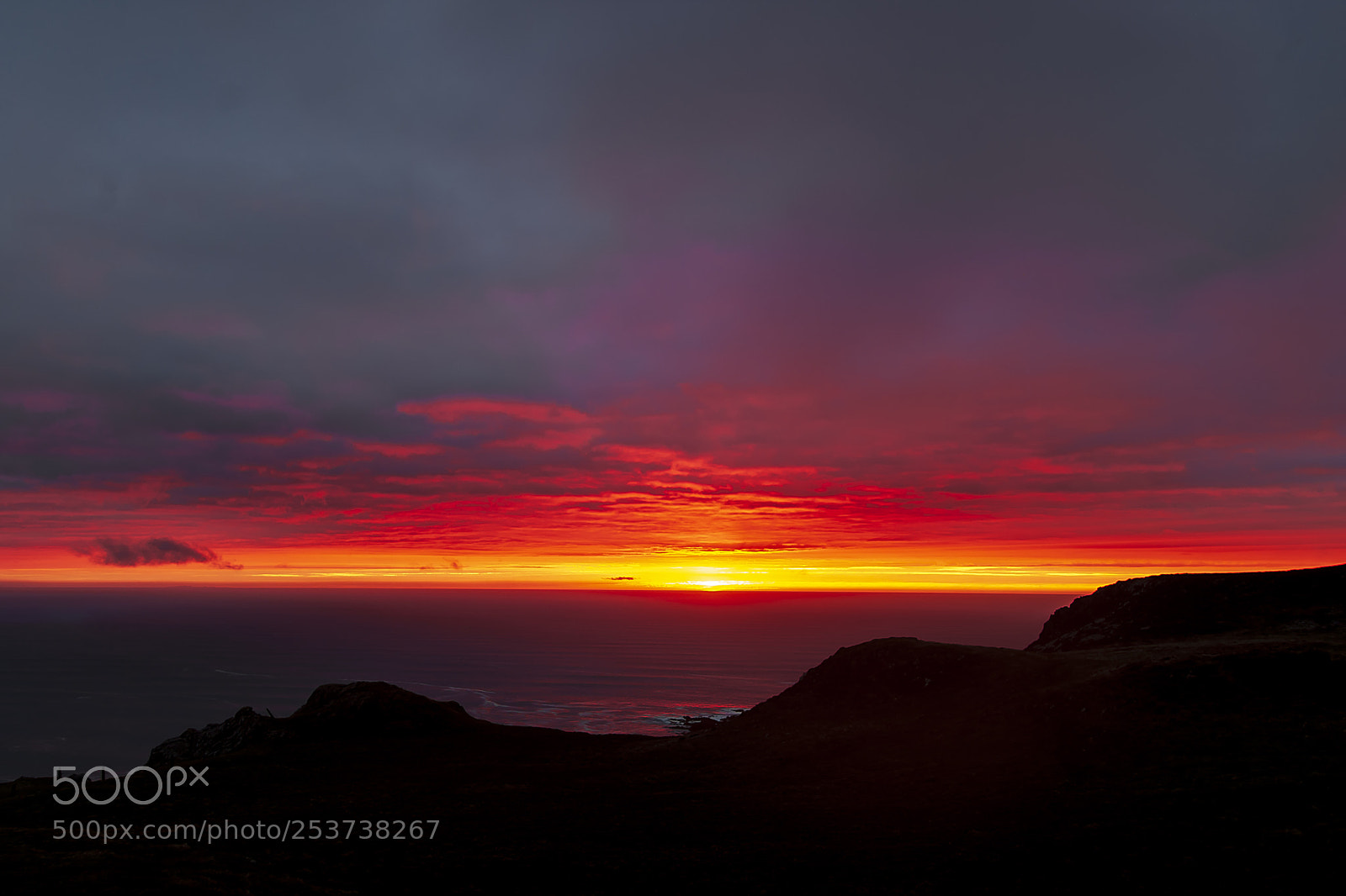 Canon EOS-1D Mark III sample photo. Knockamany bends sunset photography
