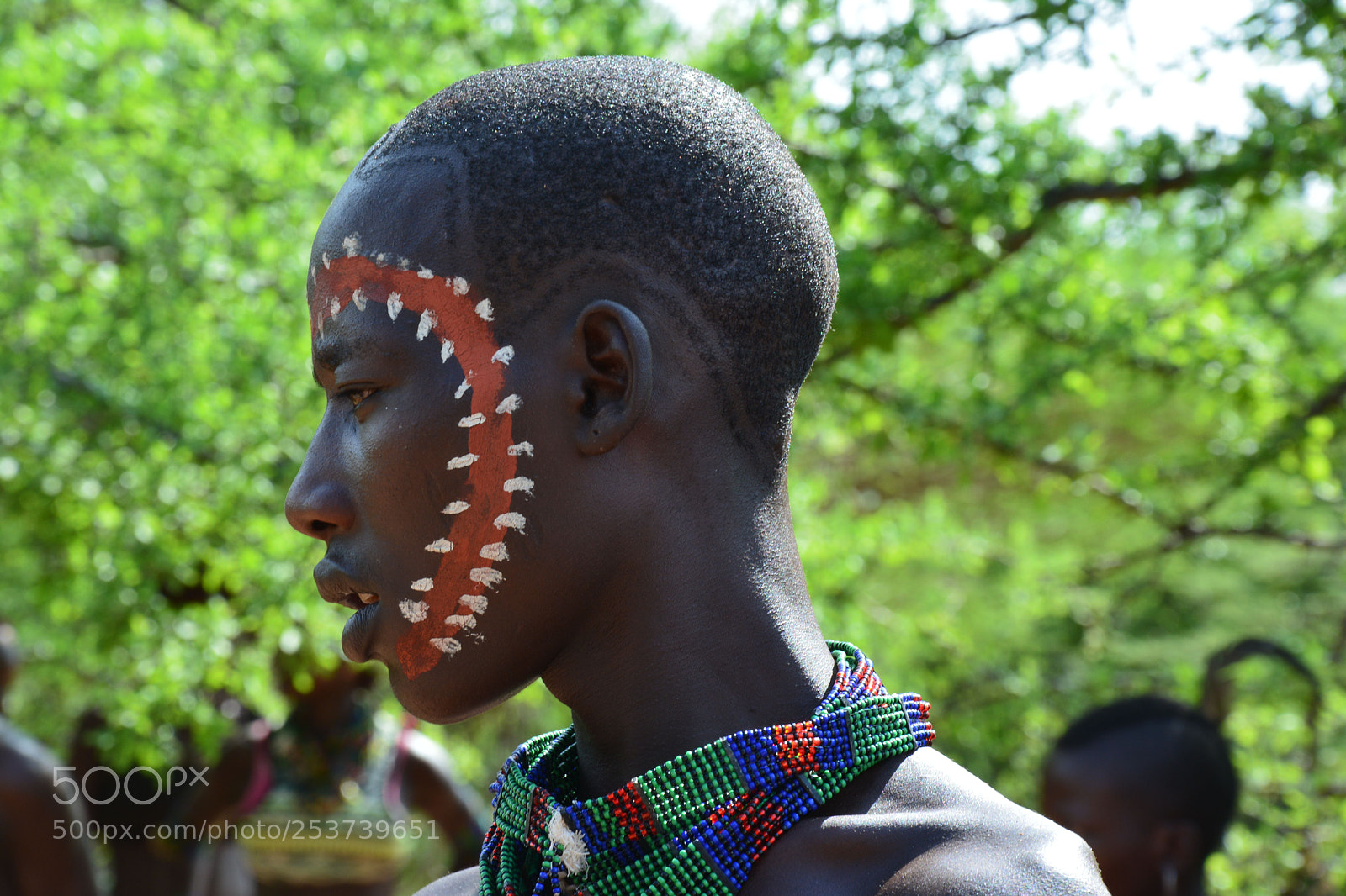 Nikon D5200 sample photo. Ritual face painting photography