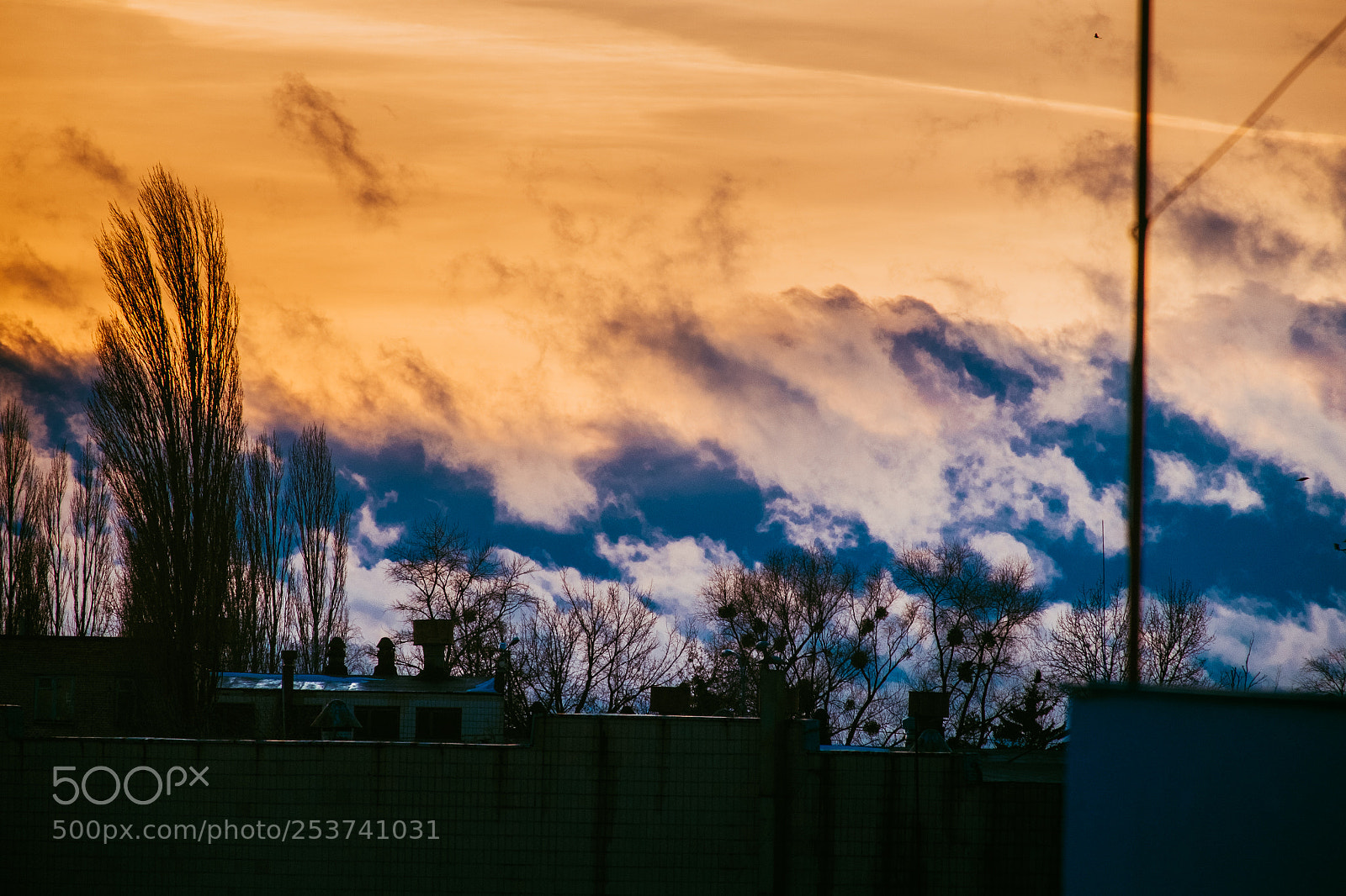 Fujifilm X-E1 sample photo. Kiev sunset photography