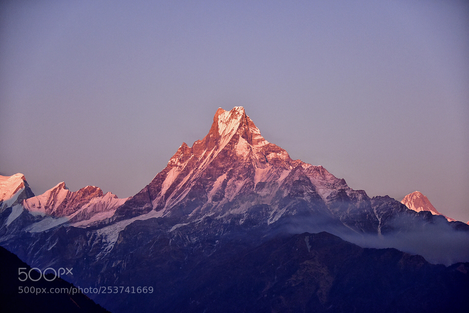 Nikon D810 sample photo. Machhapuchhre photography