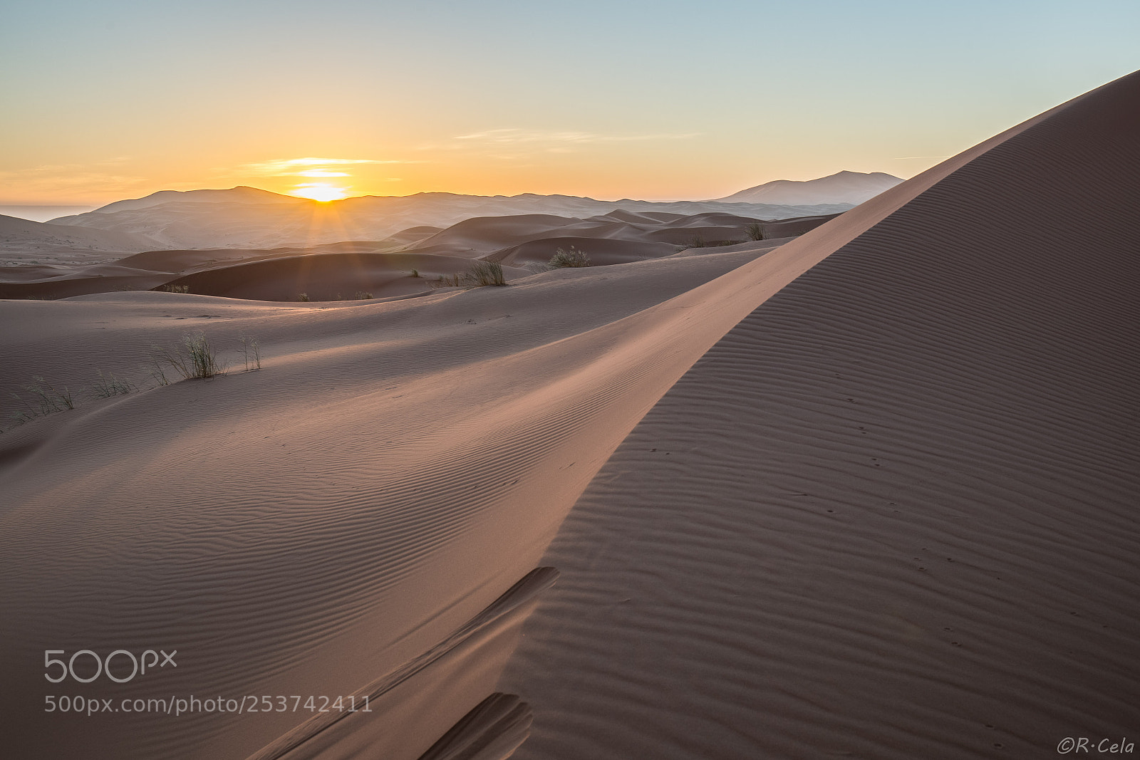 Canon EOS 6D sample photo. Sahara sunrise photography