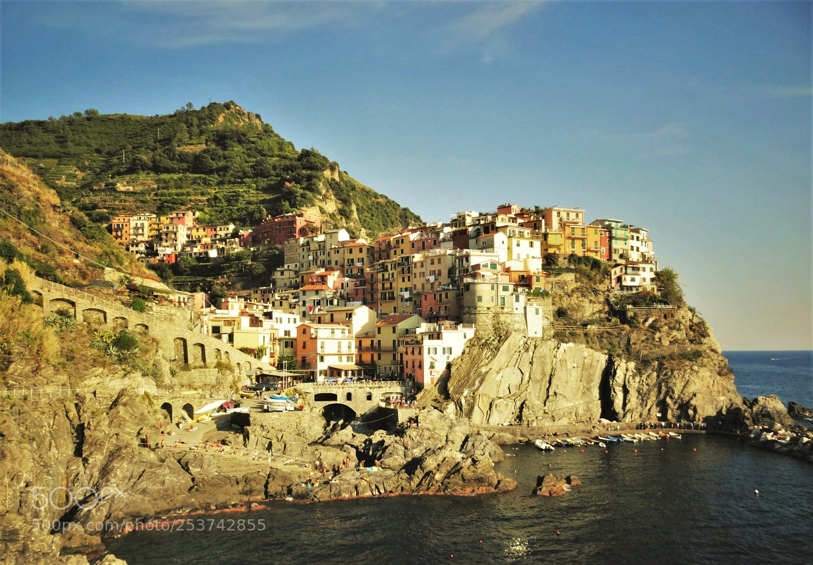 Sony Cyber-shot DSC-HX90V sample photo. Manarola photography
