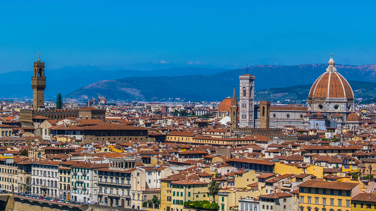 Nikon D3300 sample photo. Duomo from piazzale michaelangelo photography