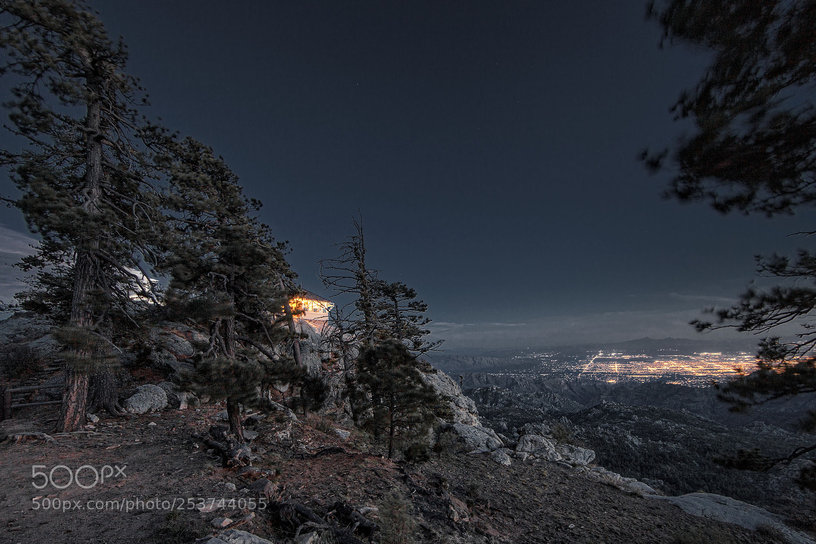Canon EOS 5D Mark II sample photo. Incipient moonrise wilderness of photography