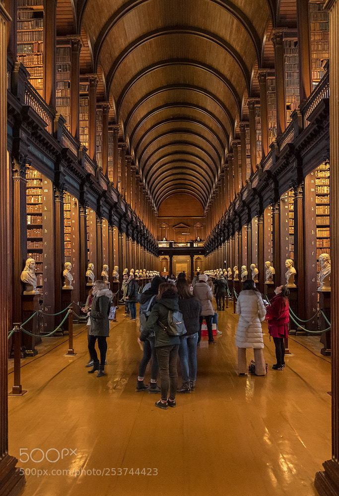 Fujifilm X-T2 sample photo. Library - trinity college photography