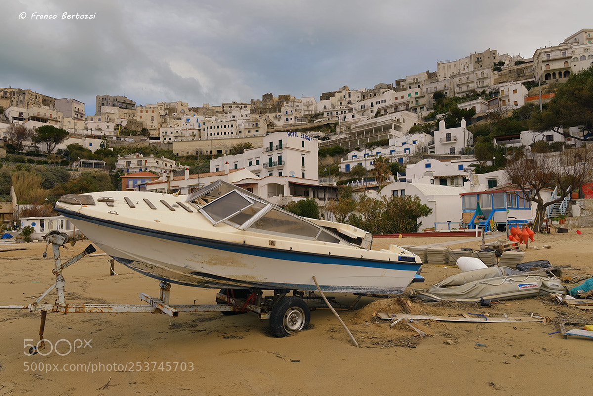 Nikon D610 sample photo. Peschici waiting for summer photography
