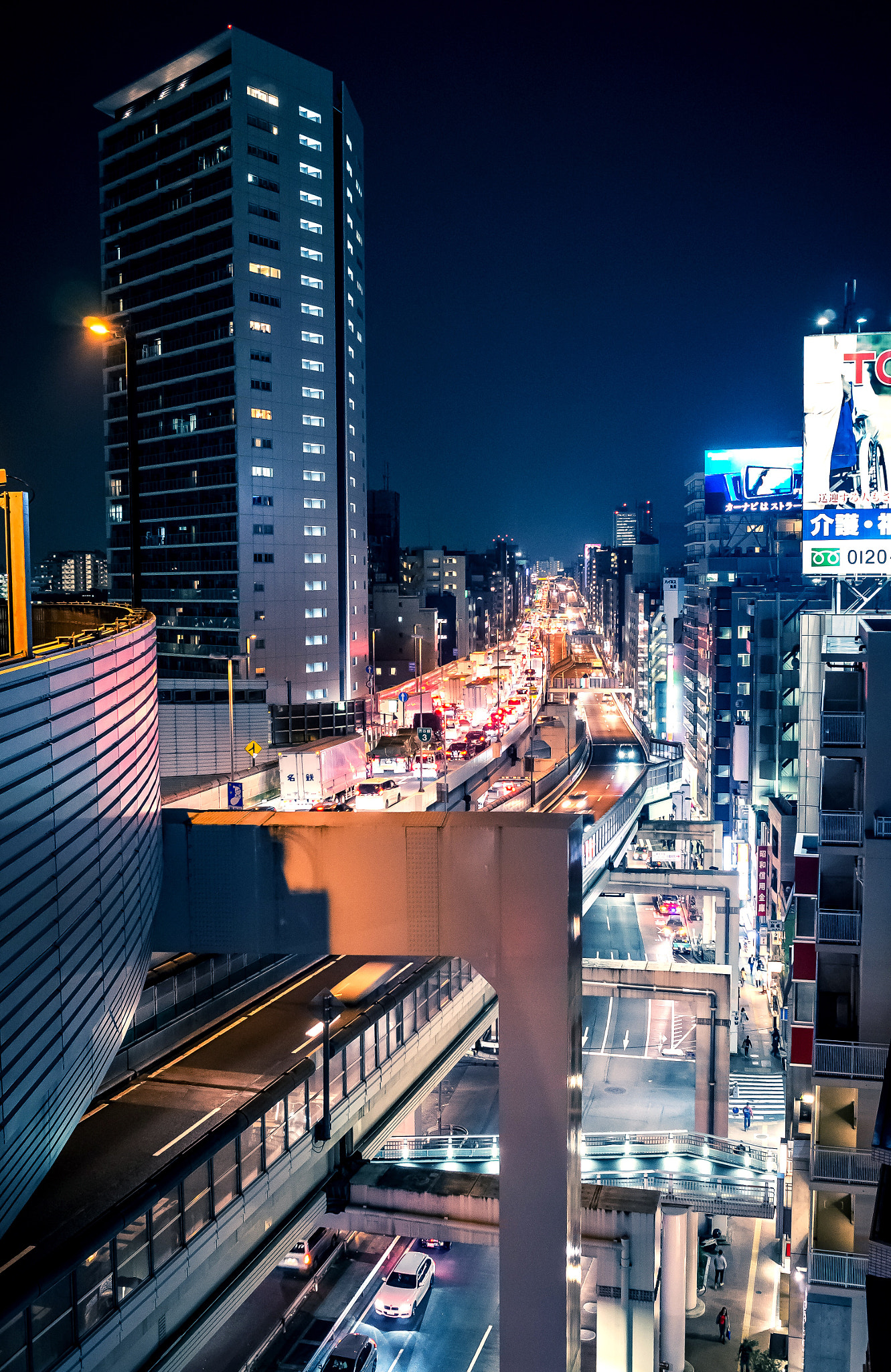 Leica X2 sample photo. Tokyo high way photography