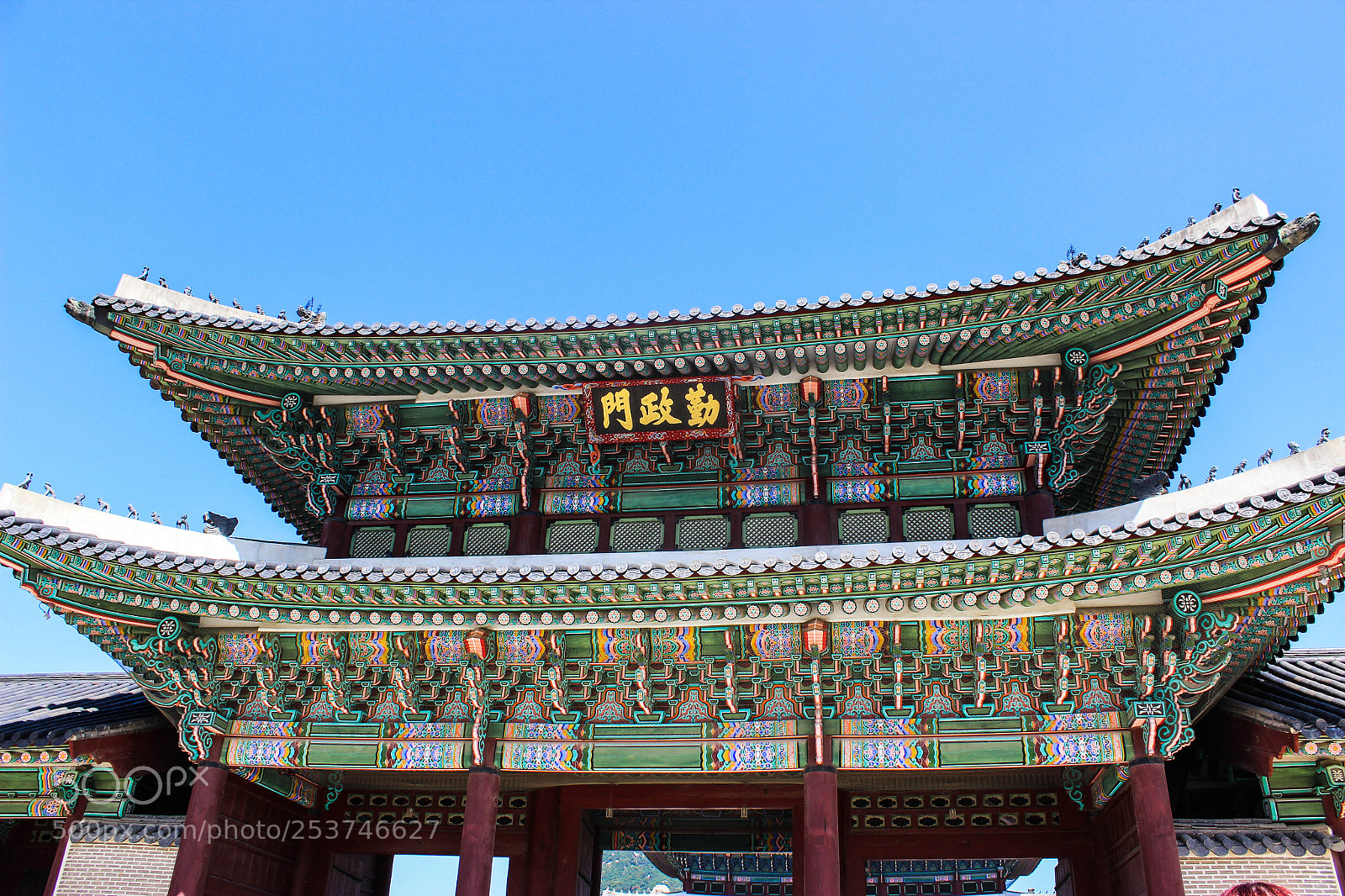 Canon EOS 600D (Rebel EOS T3i / EOS Kiss X5) sample photo. Gyeongbokgung palace gate 2 photography