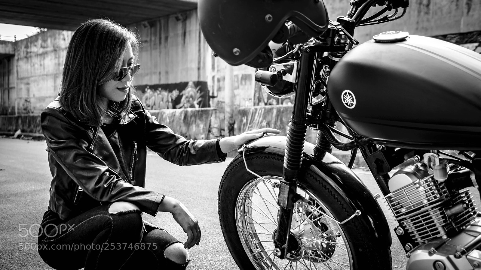 Nikon D7100 sample photo. When your bike is photography