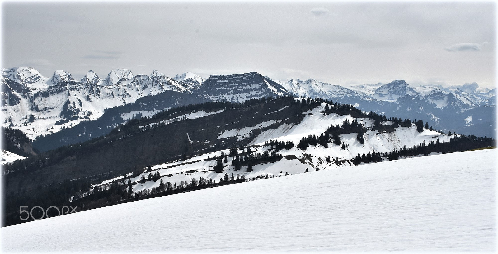 Nikon D7200 sample photo. "churfirstenpanorama" photography