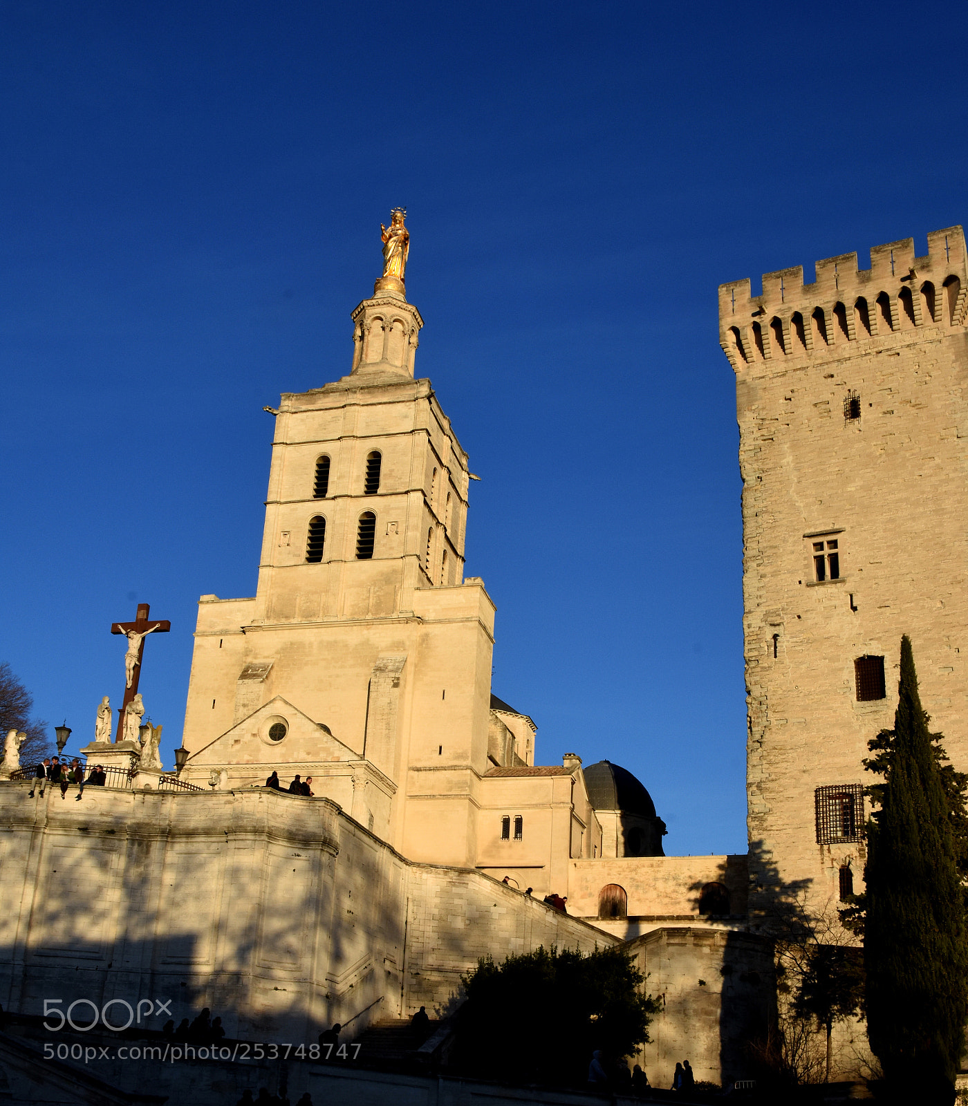 Nikon D7200 sample photo. Avignon popes palace photography