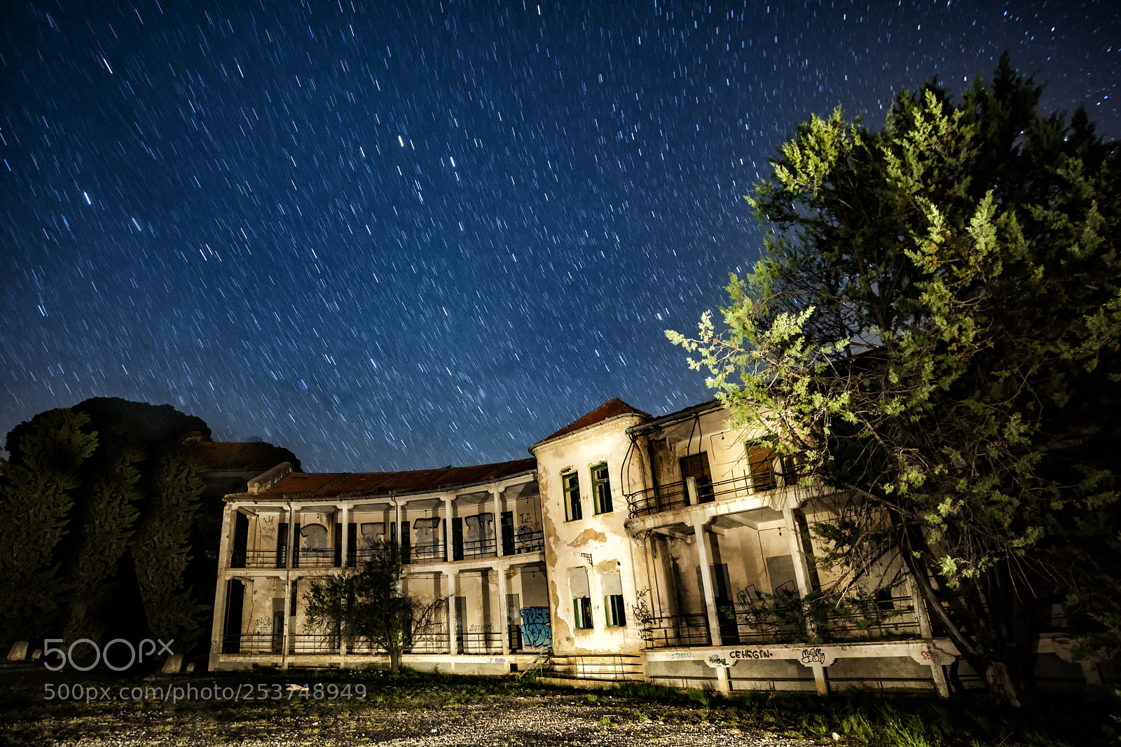 Nikon D700 sample photo. Sanatorio night photography
