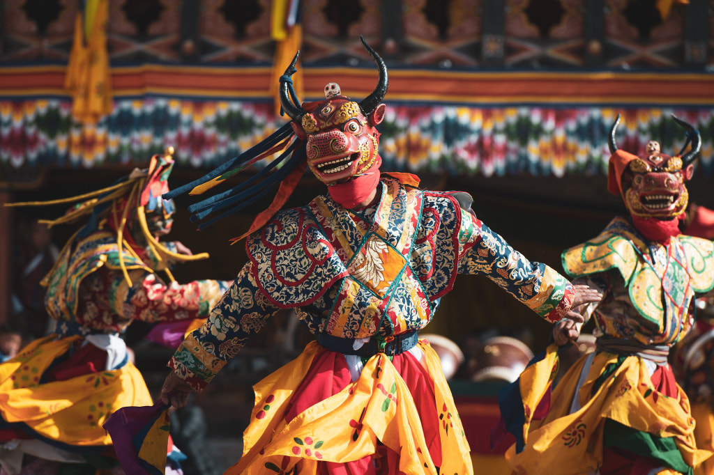 Paro Tshechu festival by Khanh Nguyen on 500px.com