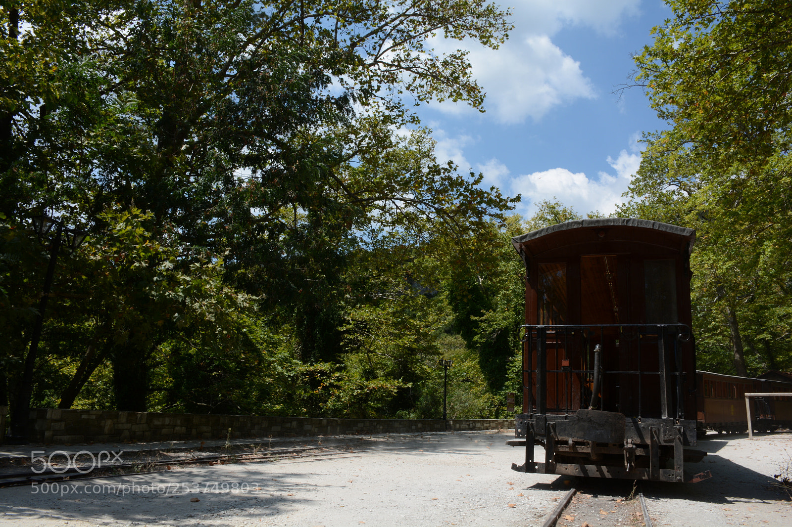 Nikon D7100 sample photo. The old train photography