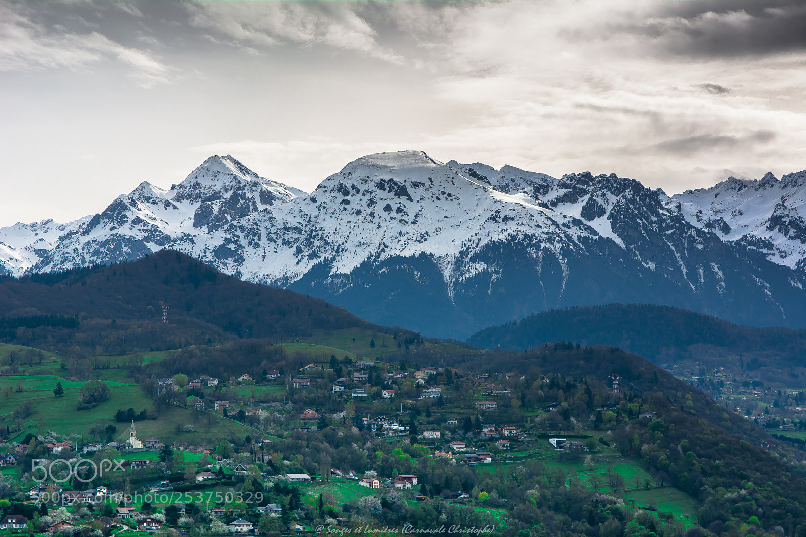 Nikon D7100 sample photo. Chaîne de belledonne photography