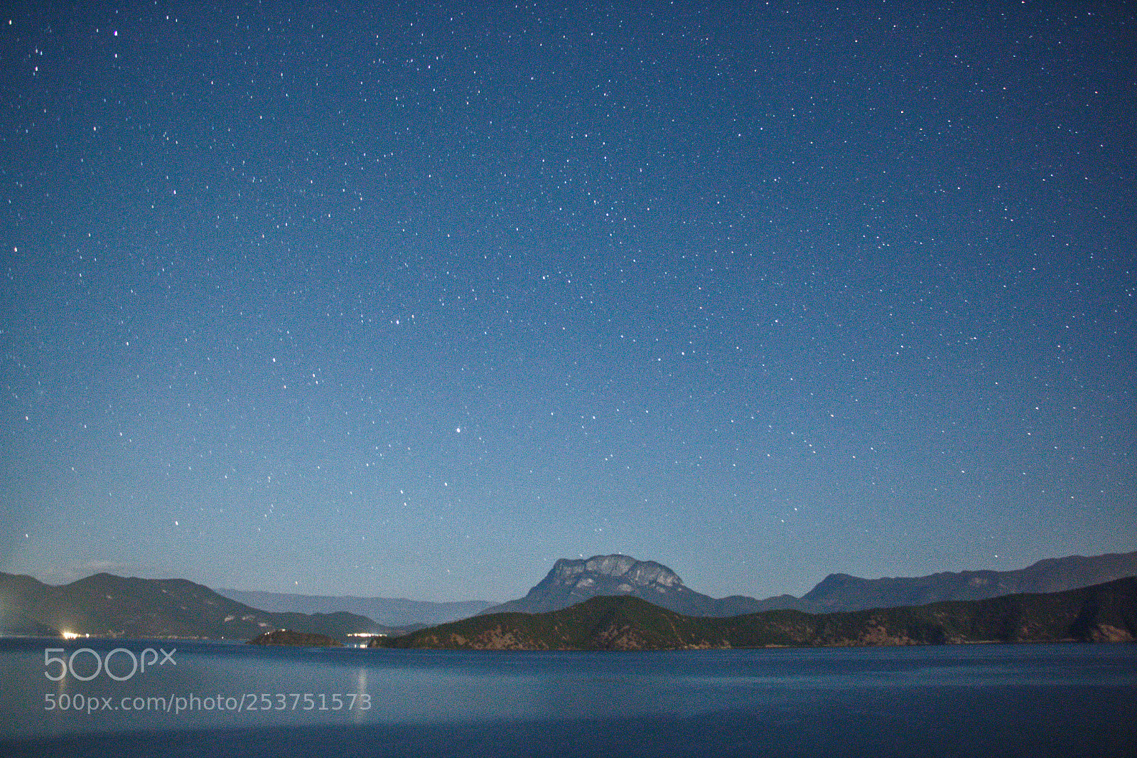 Canon EOS 70D sample photo. 泸沽湖夜景 photography