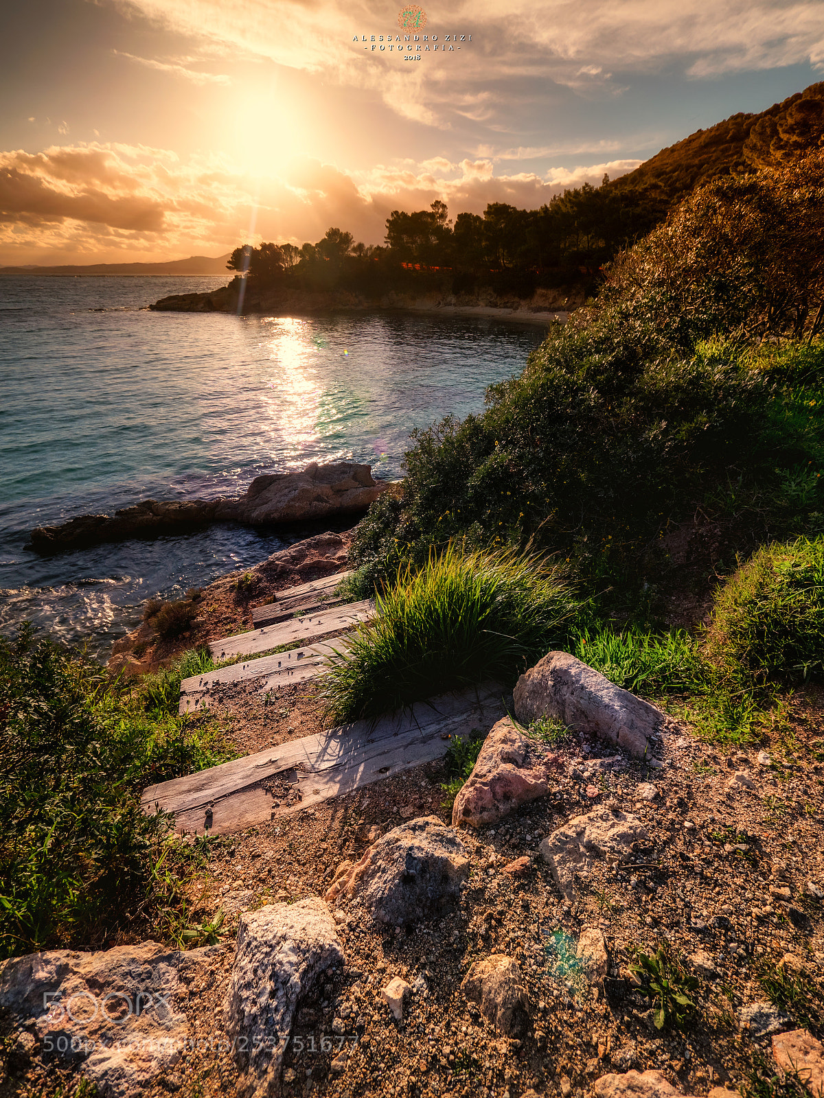 Panasonic Lumix DC-G9 sample photo. Sunset on cala moresca. photography