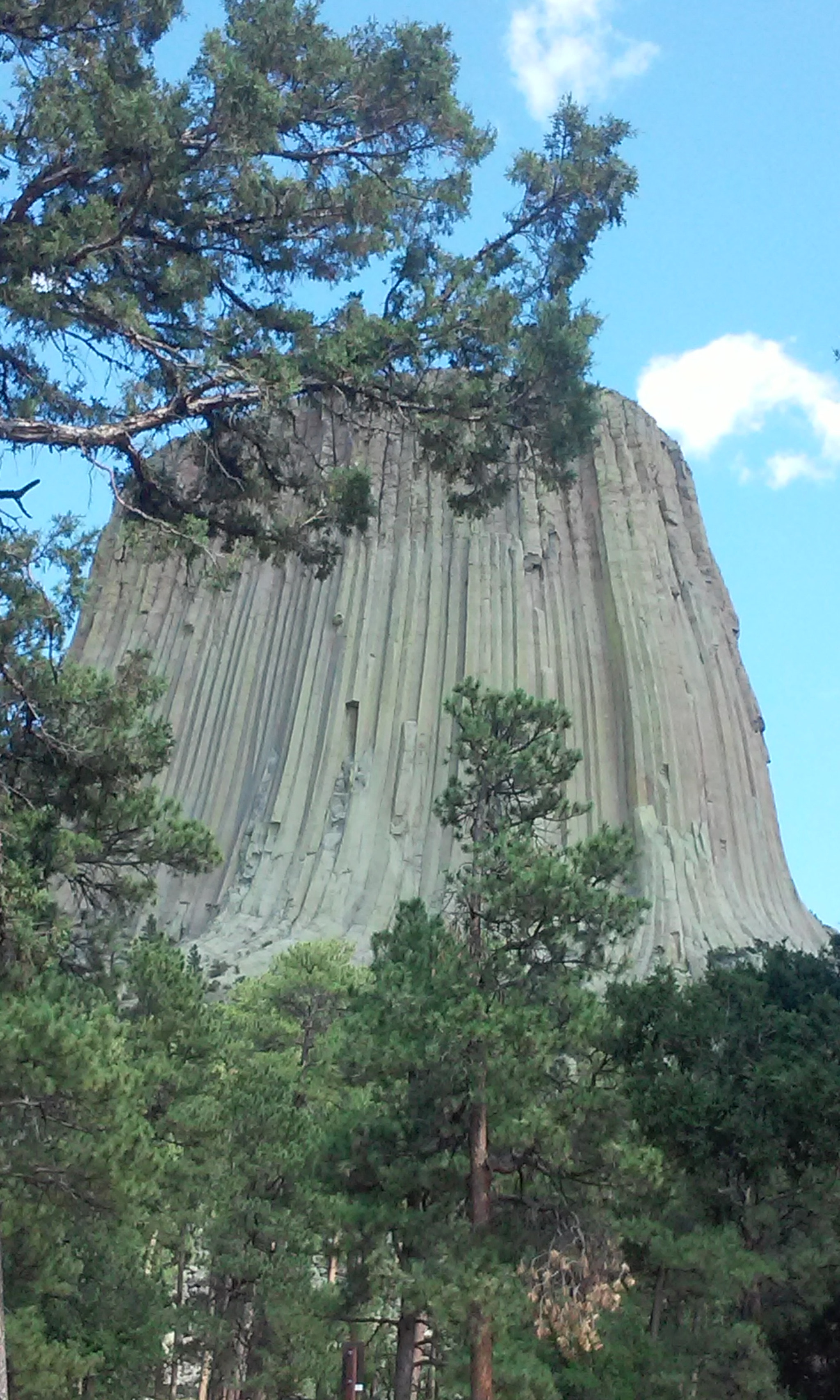 LG Optimus Exceed 2 sample photo. Devil's tower photography