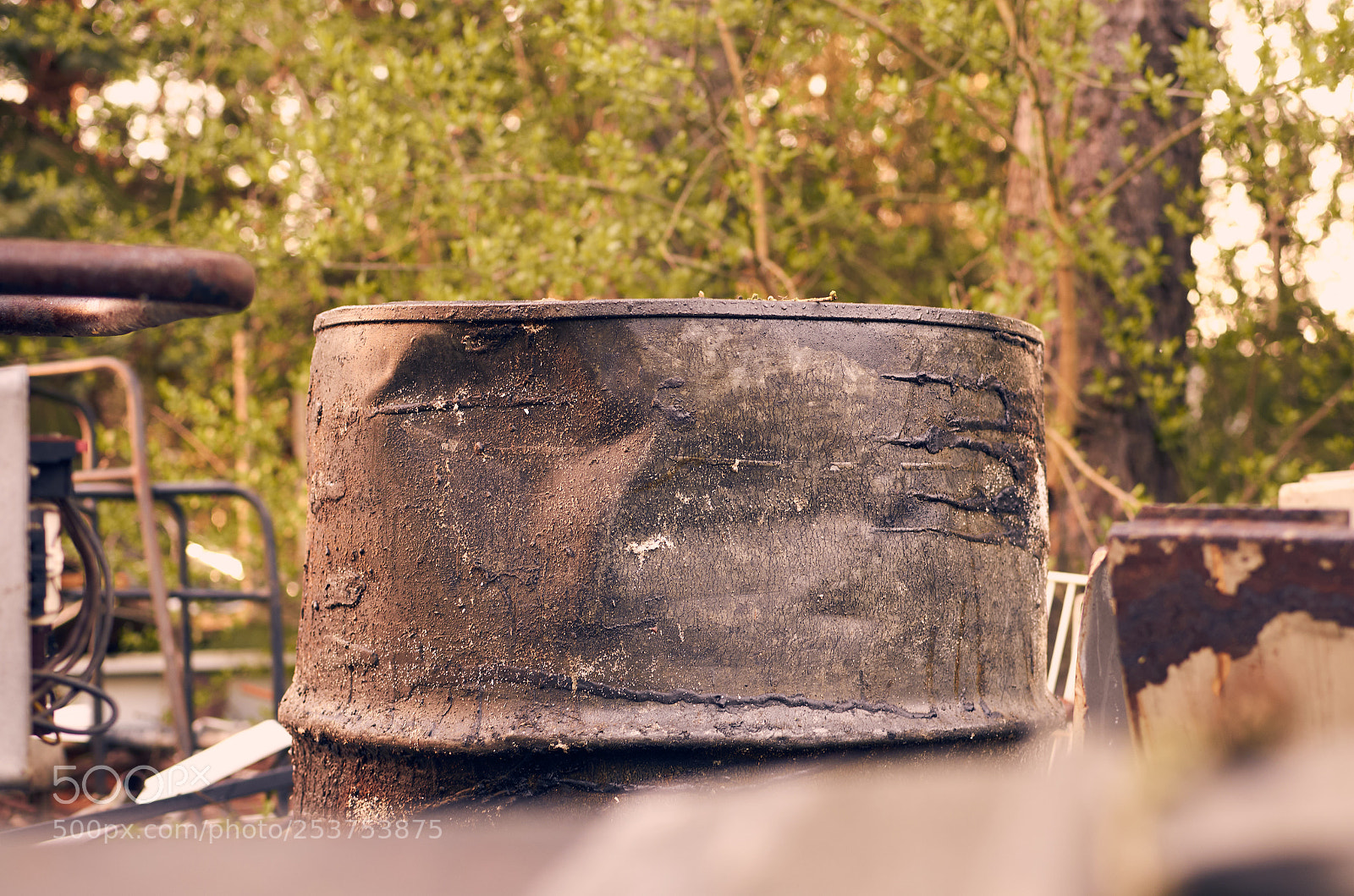 Nikon D5100 sample photo. Barrel of tar photography