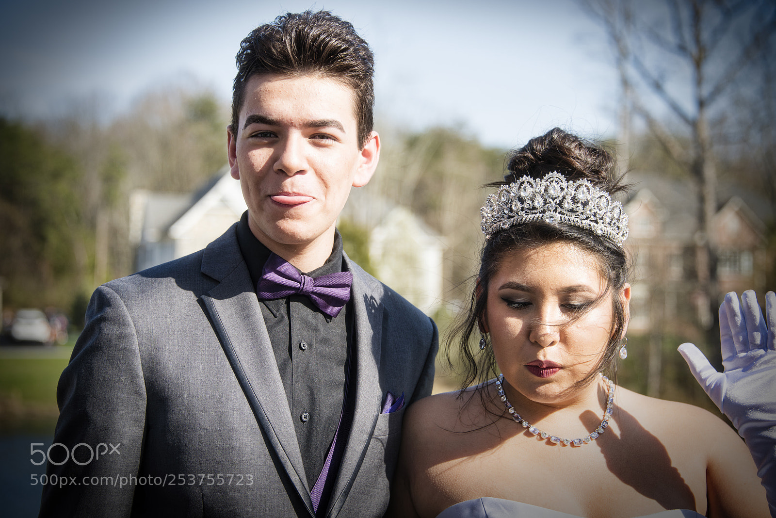 Nikon D810 sample photo. Senior prom photography