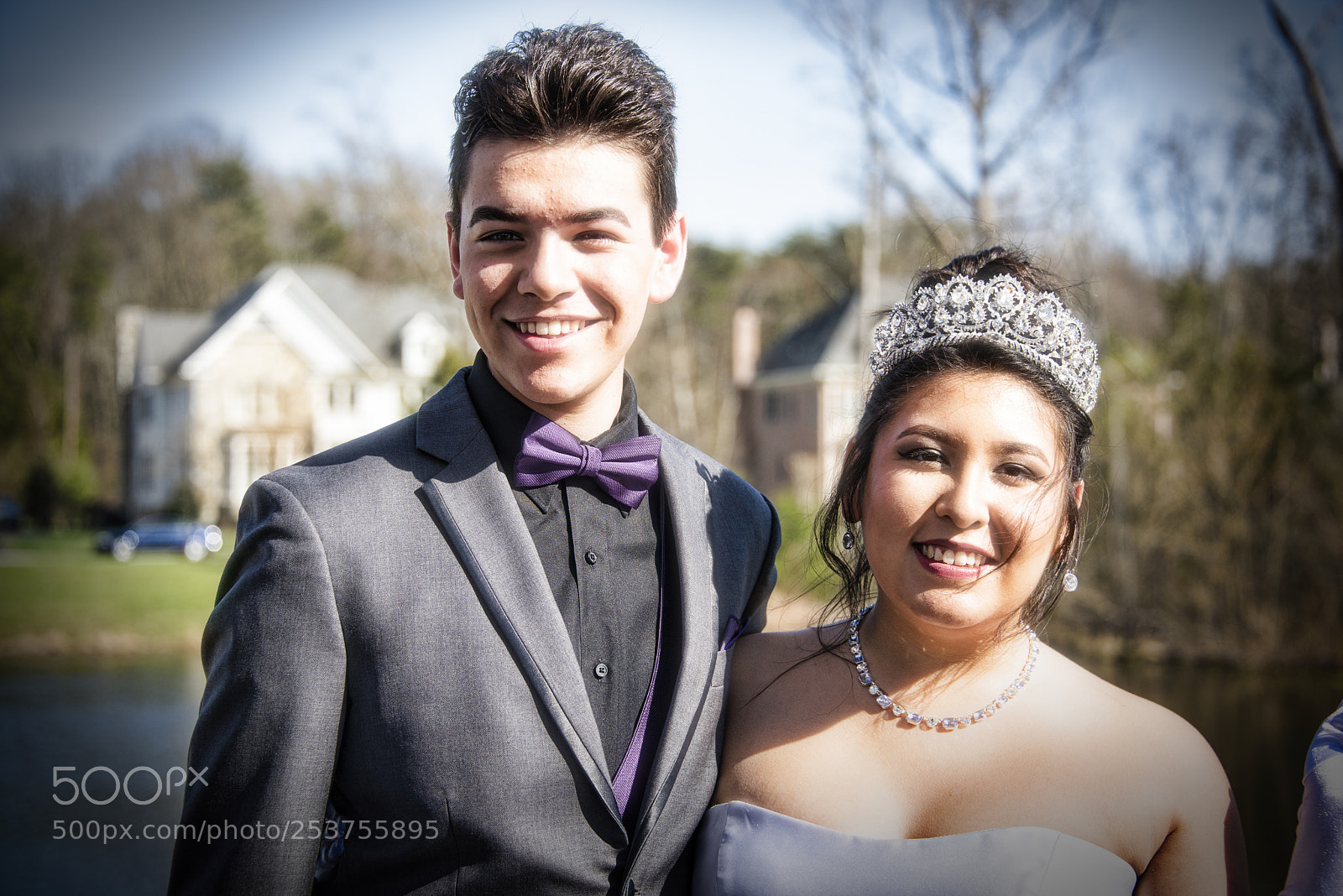 Nikon D810 sample photo. Senior prom photography