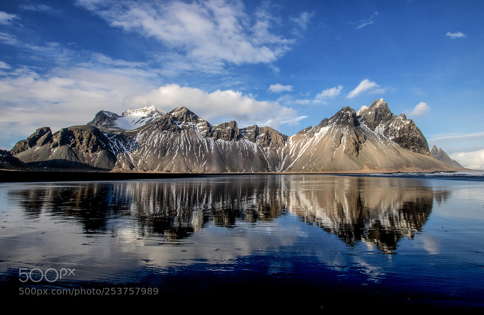 Canon EOS 760D (EOS Rebel T6s / EOS 8000D) sample photo. Vestrahorn in the mirror photography