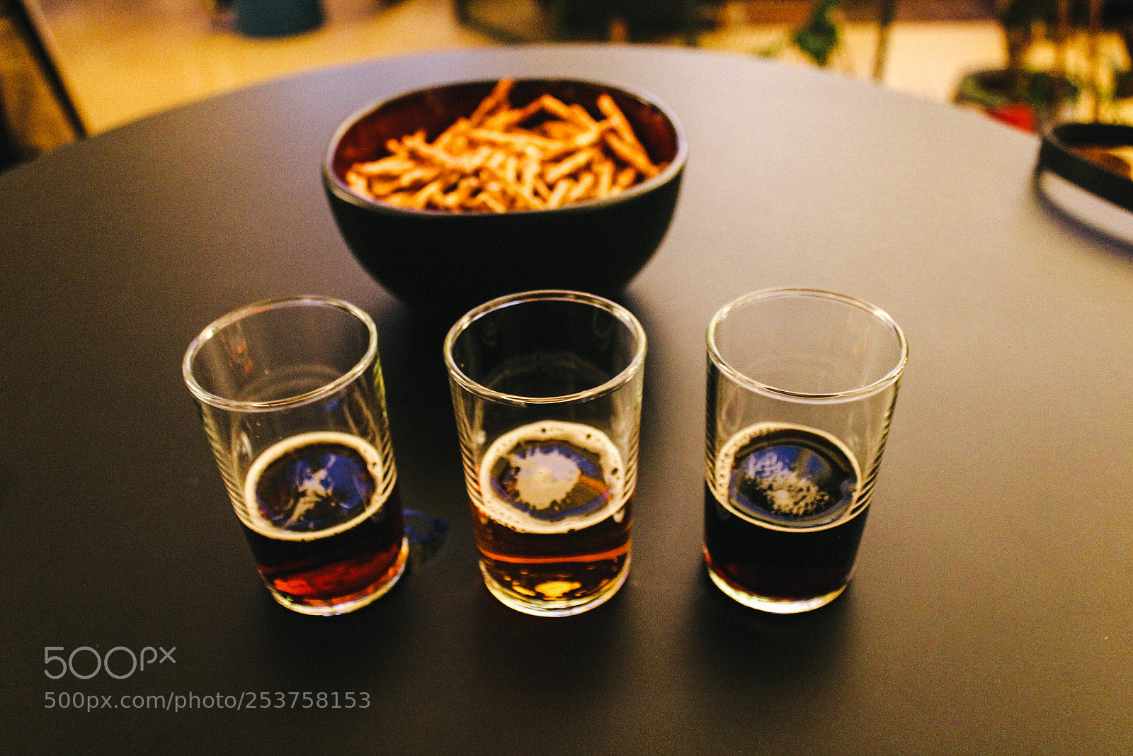 Canon EOS 600D (Rebel EOS T3i / EOS Kiss X5) sample photo. Beer flight and fries photography