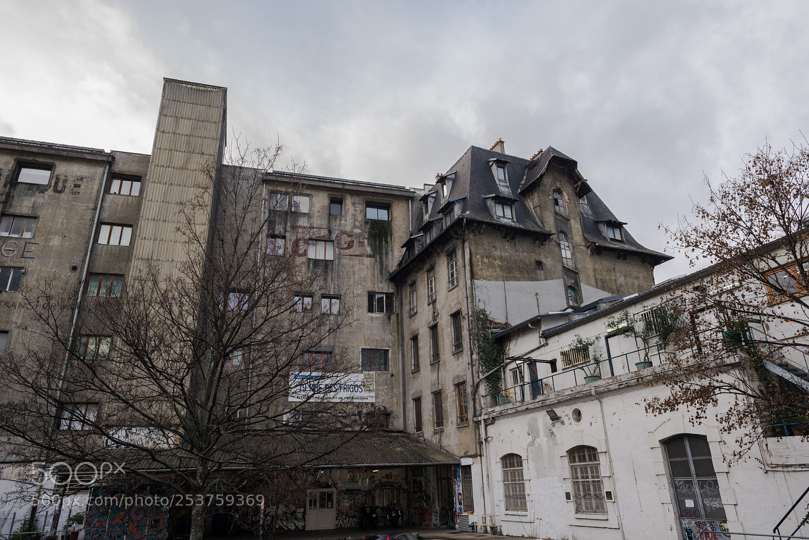Nikon D610 sample photo. Les frigos de paris photography