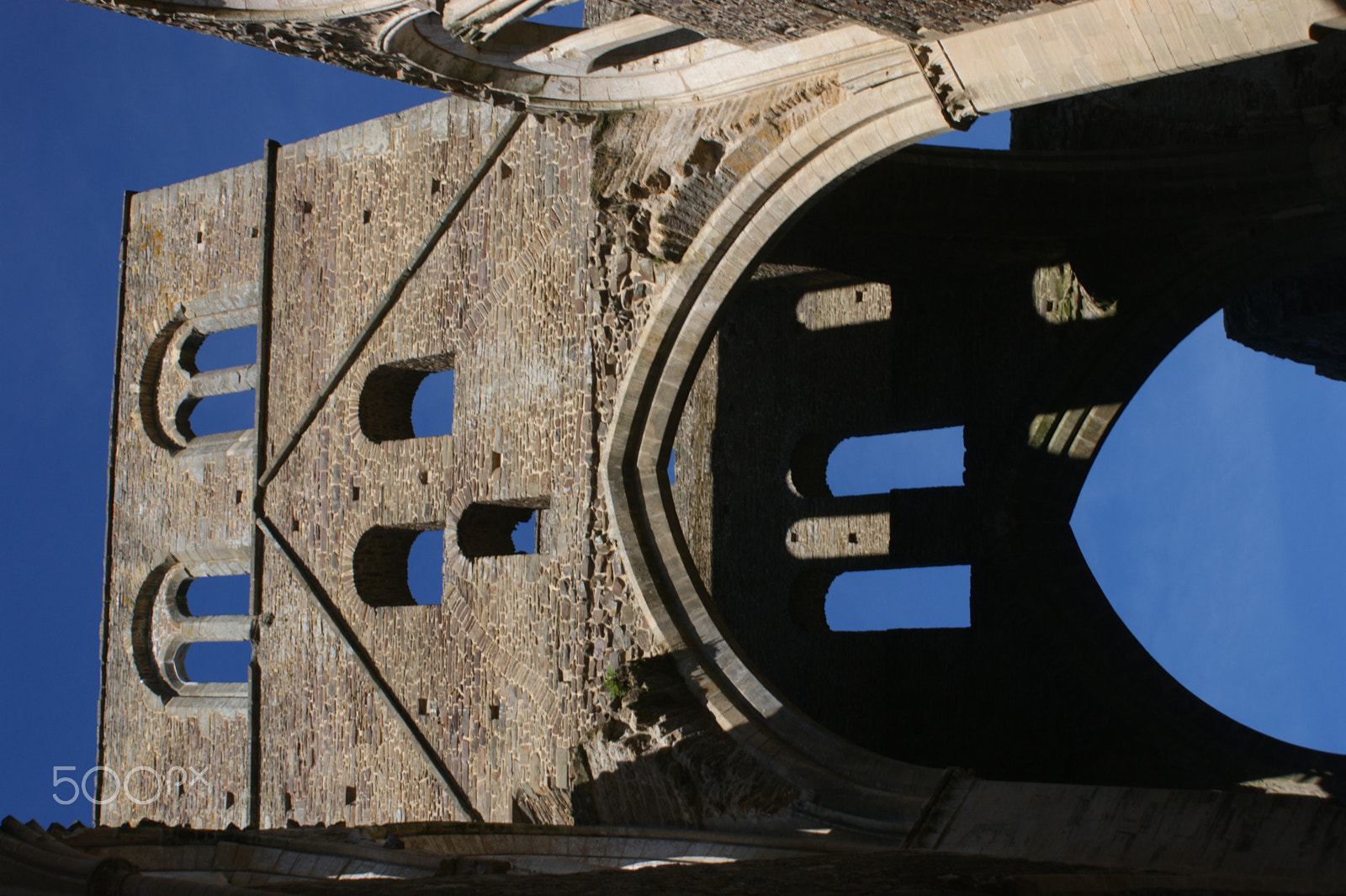Sony DT 18-70mm F3.5-5.6 sample photo. Normandy benedictine abbey photography