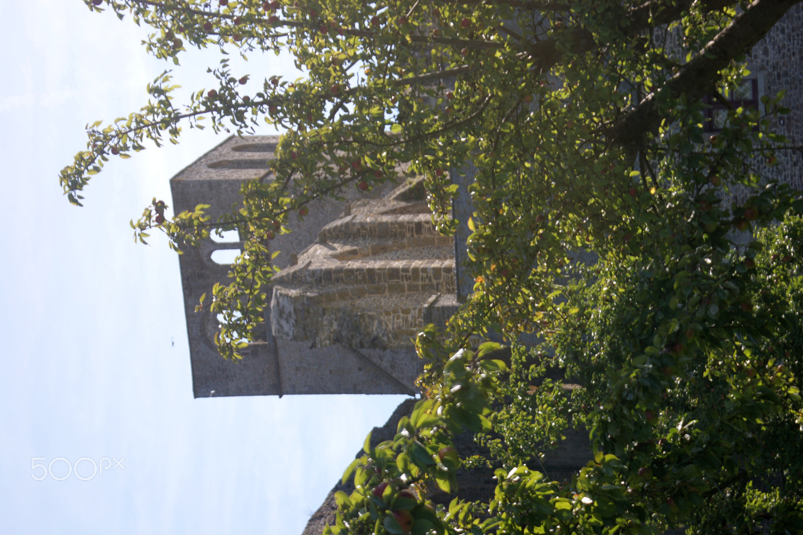 Sony DT 18-70mm F3.5-5.6 sample photo. Normandy benedictine abbey photography