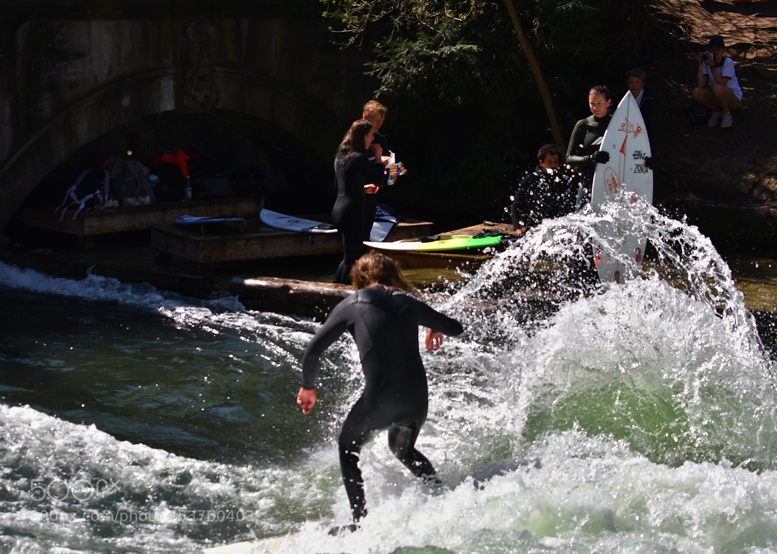 Nikon D3400 sample photo. On the eisbach photography