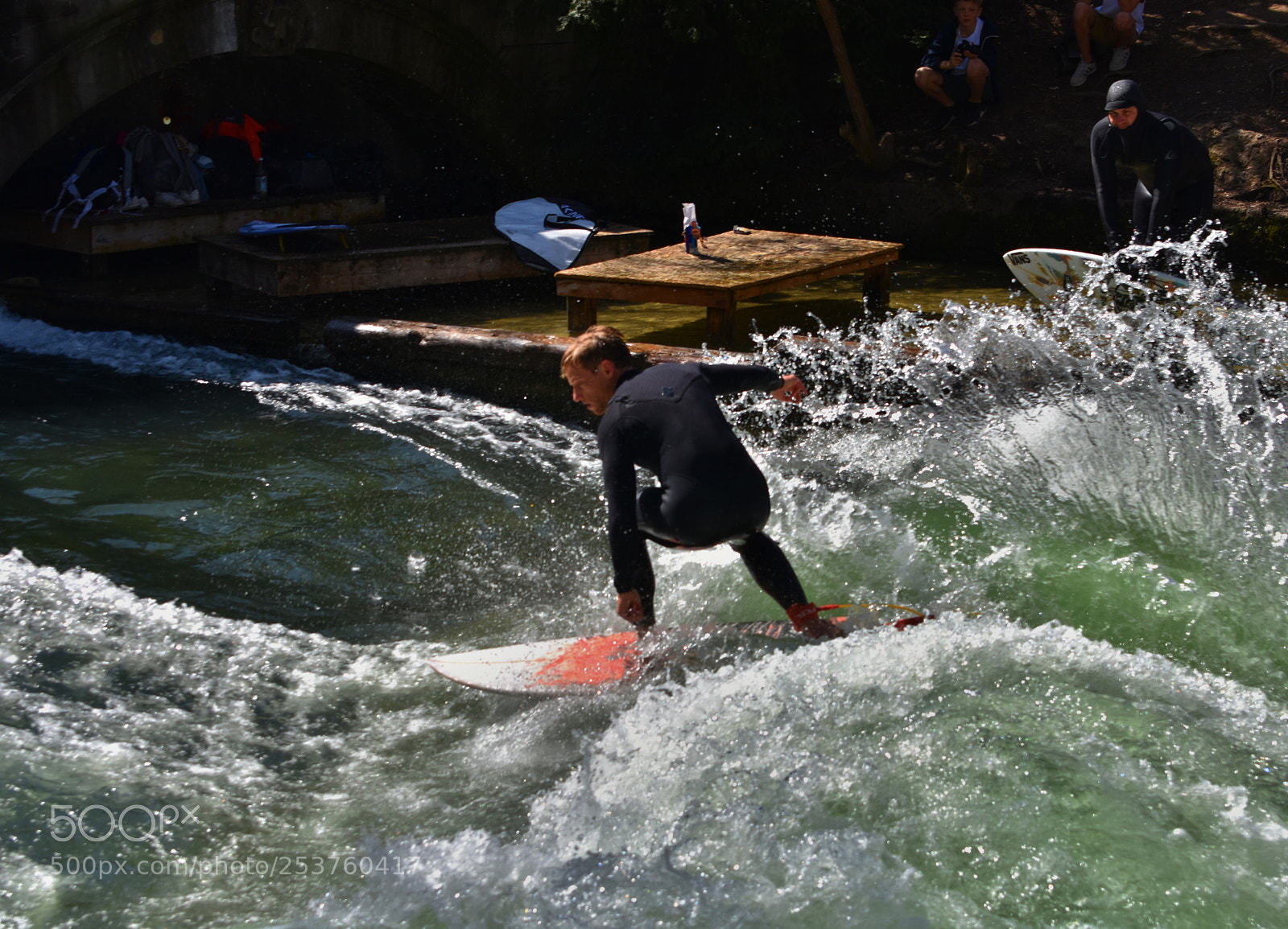 Nikon D3400 sample photo. Surfer in the city photography
