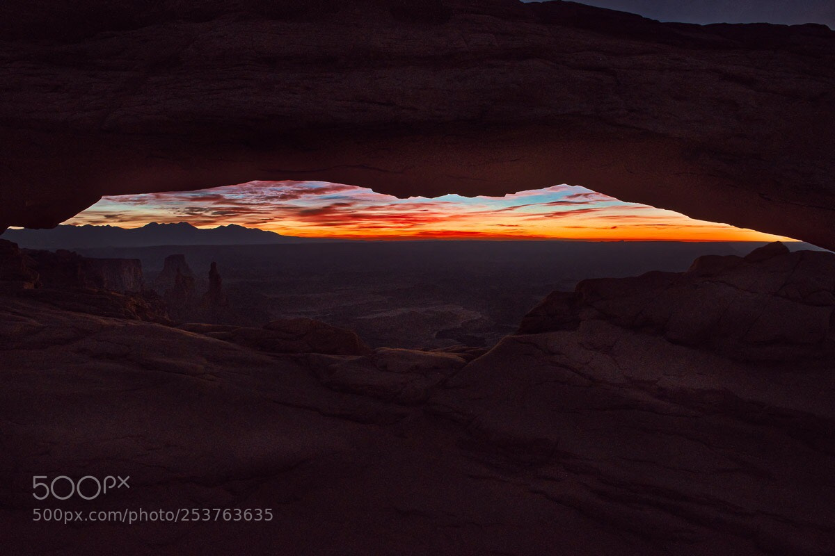 Fujifilm X-Pro2 sample photo. Dawn at the arch photography