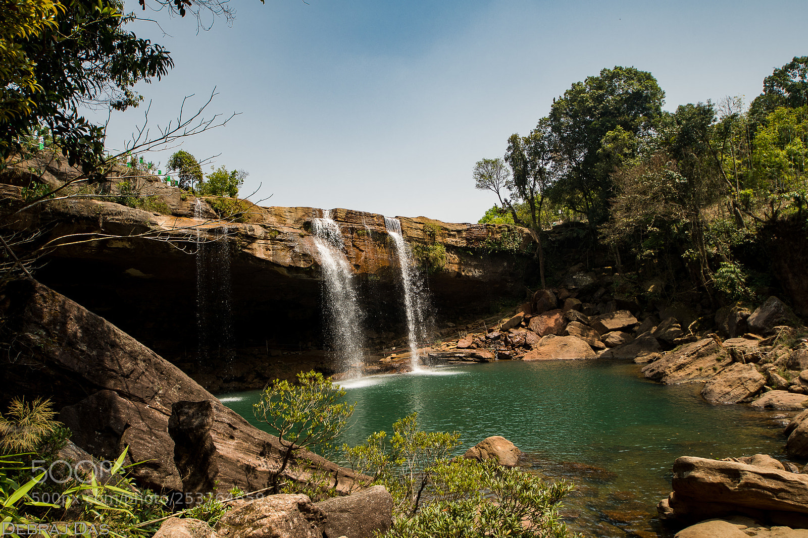 Nikon D500 sample photo. Krang shuri waterfalls photography